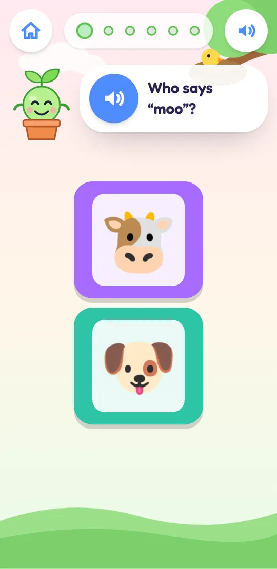 Little Ones being played on a phone